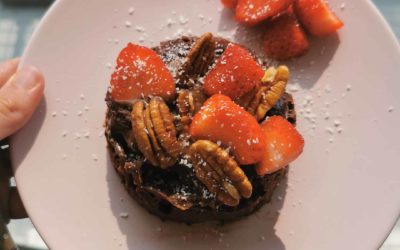 Recette : bowlcake fondant chocolat healthy et protéiné